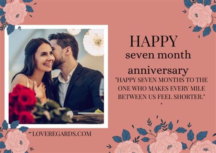 7-Month Anniversary Wishes For A Thriving Marriage