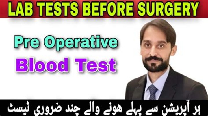 Blood Test Before Surgery Reveals Unexpected Discovery