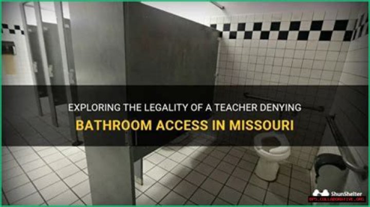 Can Teachers Deny Bathroom Requests?