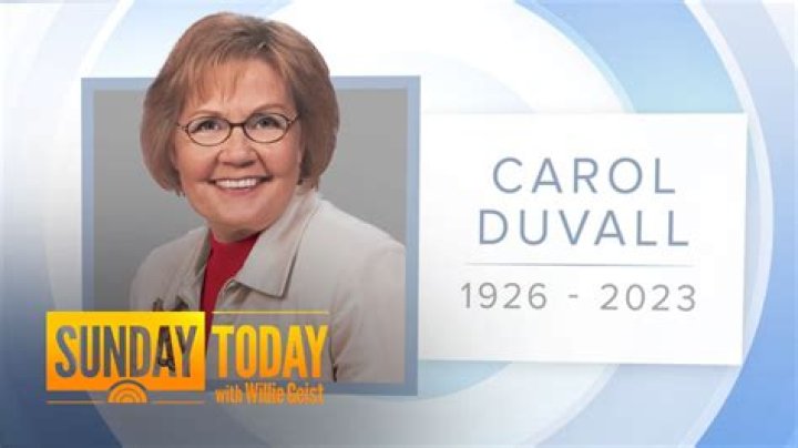 Carol Duvall's Cause Of Death And Its Profound Health Implications