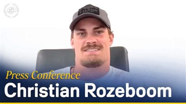 Christian Rozeboom's Wife And More