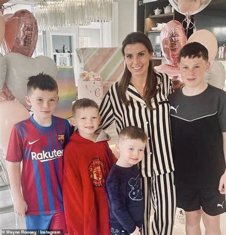 "Coleen Rooney Kids Meet Coleen Rooney S Adorable"