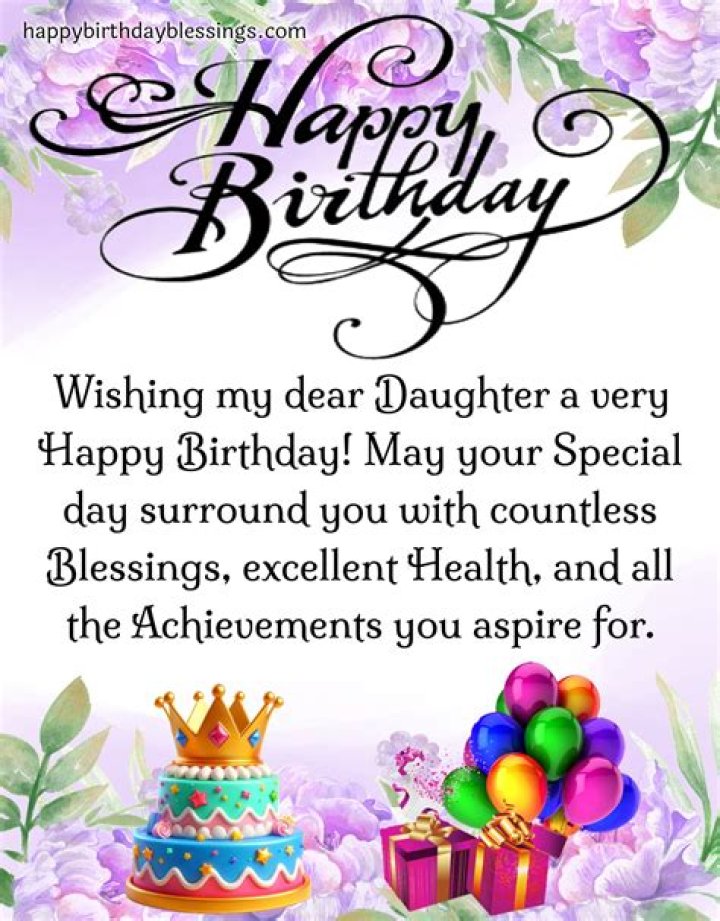 Daughter's Birthday Wish To Father