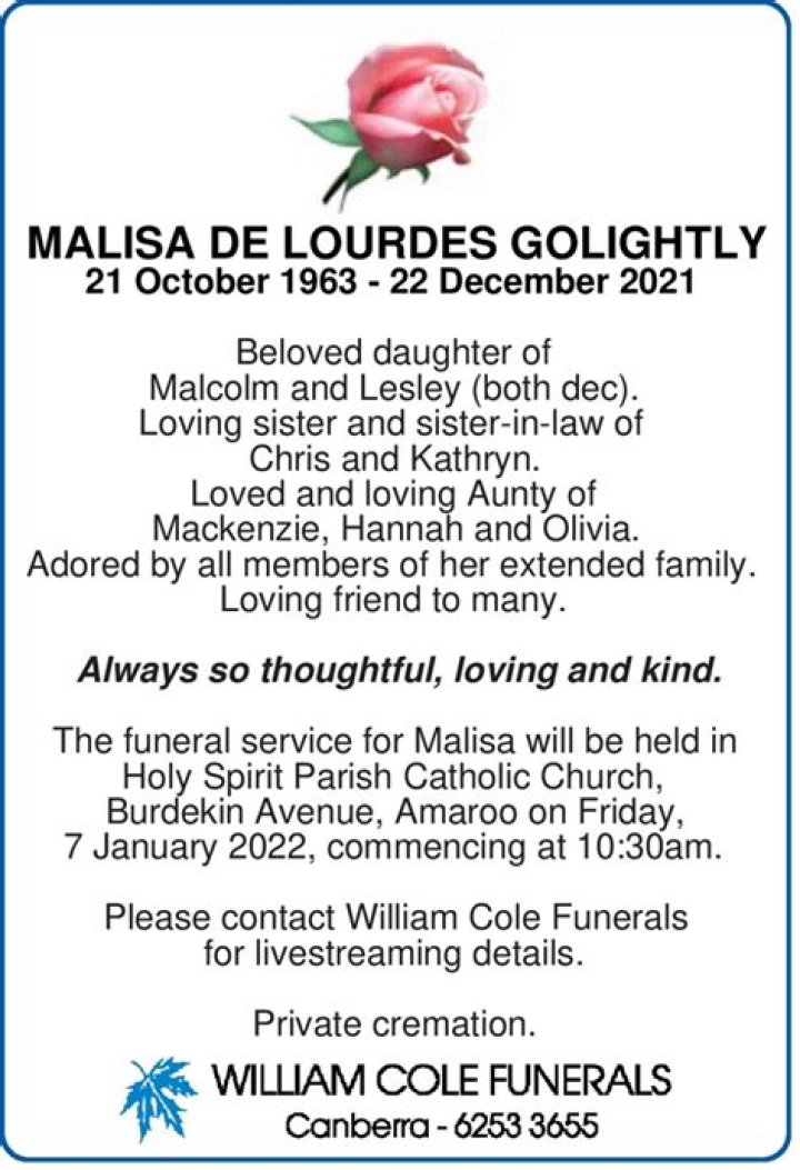 Discover The Enchanting World Of Malisa Golightly: Unveiling The Wikipedia Insights