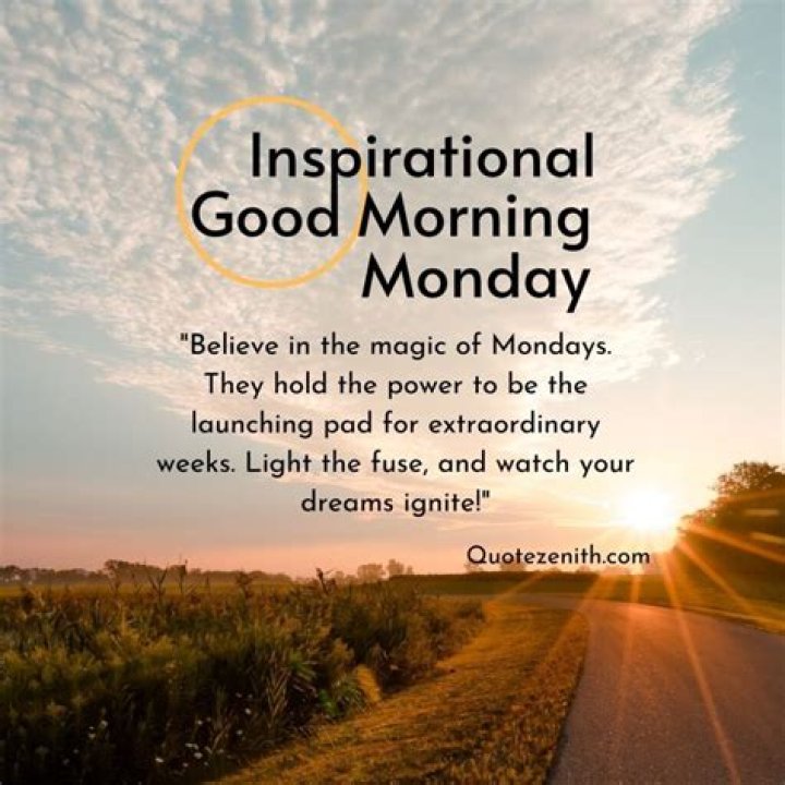 Discover The Power Of Inspirational Good Morning Monday Blessings For A Brighter Week