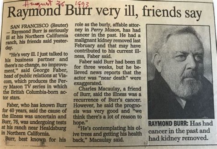 Discoveries From Raymond Burr And Robert Benevides' Pictures