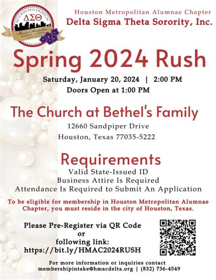 Embarking On The Journey: Delta Sigma Theta Rush 2024