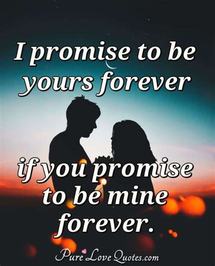 Explore "Be Mine Forever" Quotes