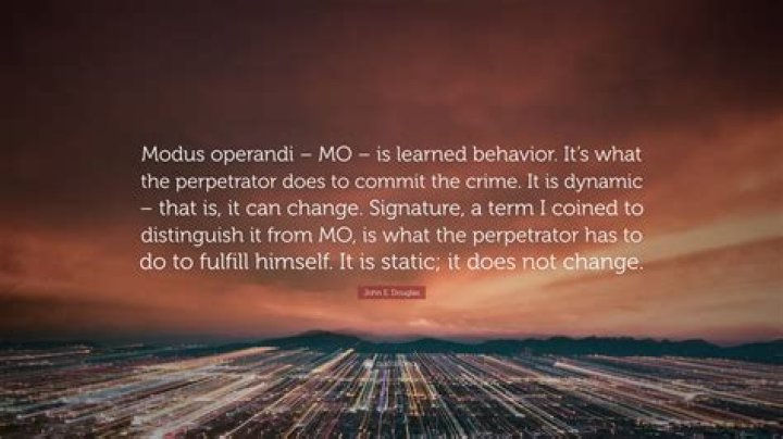 Modus Operandi And Its Profound Impact