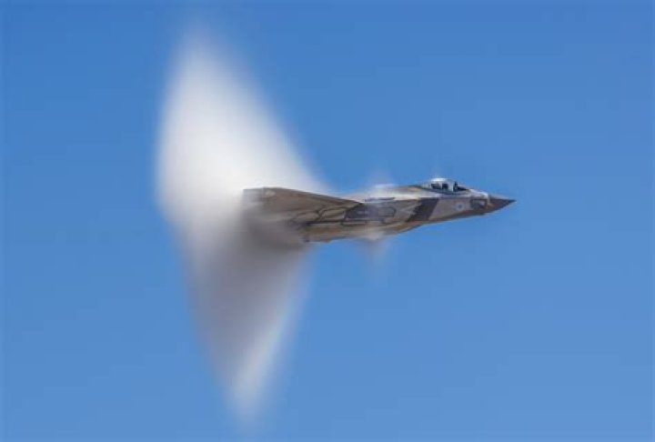 Soaring High: The F35 Breaking The Sound Barrier