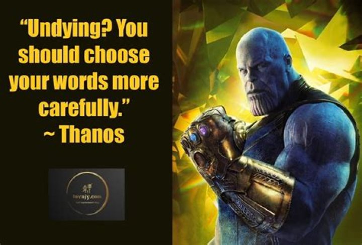 Unleashing The Power Of Will: Insights From Thanos Quotes