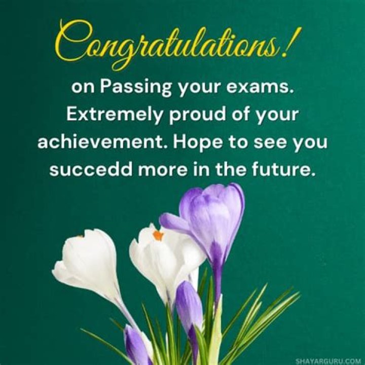 Unlock The Secrets Of "Congratulations On Passing Your Test": Insights For Success