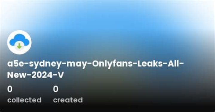 Unraveling The "sydney May Onlyfans Leak"