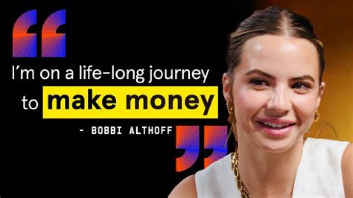 Unveiling Bobbi Althoff's Net Worth And Age In 2024: Discoveries And Insights