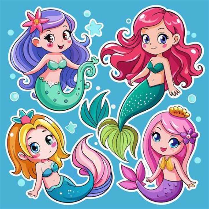 Unveiling The Enchanting World Of Cute Cartoon Mermaids: Discoveries And Insights Abound