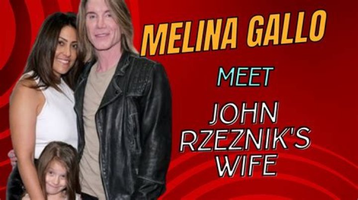 Who Is John Rzeznik's Wife, Melina Rzeznik?