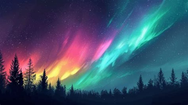 Witness The Elusive Aurora Borealis Among The Realm Of Animals